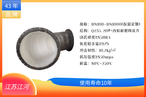大口径陶瓷高温管 大口径陶瓷高温管